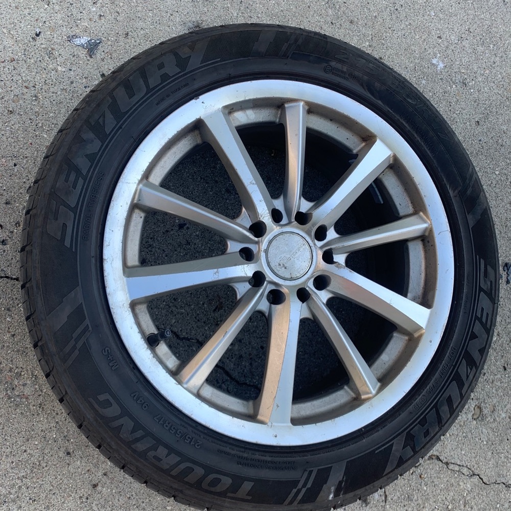 3 MB Motoring Wheels 17 Inch Hyundai Sonata